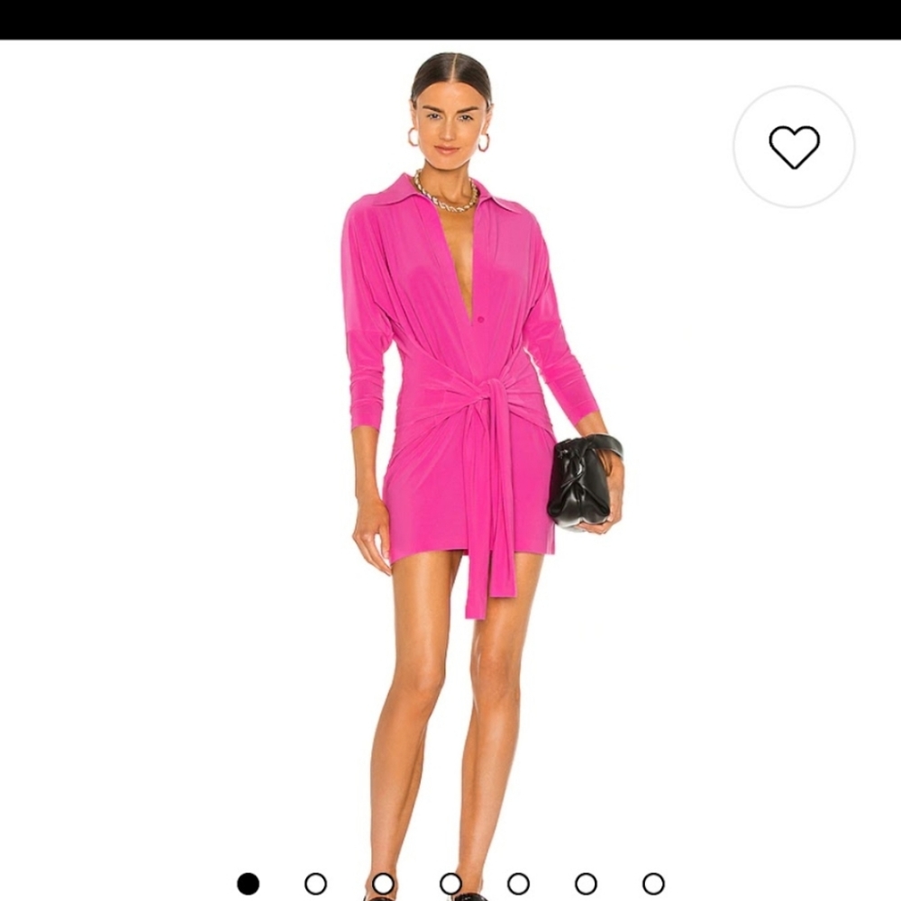 Norma kamali wrap dress